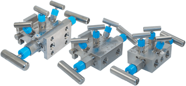 Phoenix Precision P3M5S, P4M5S and P6M5S 5-Valve Soft Seat Manifold